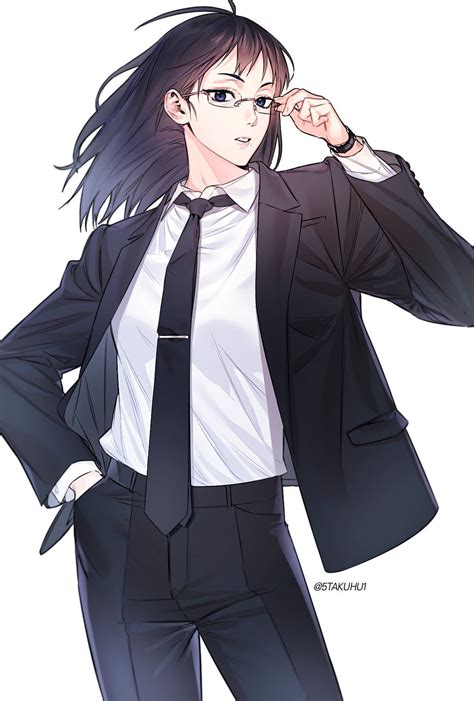 hris.shimizu|kiyoko shimizu in a suit.